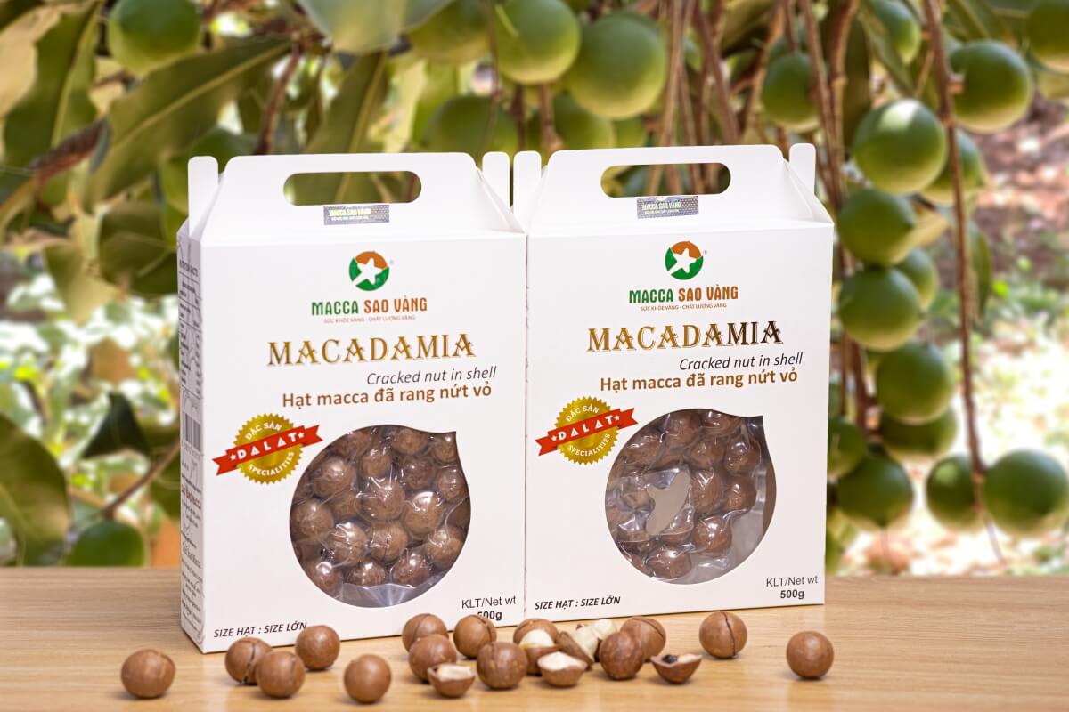 White box macadamia 500 grams 
