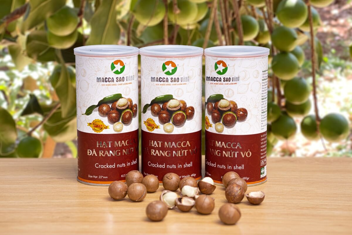 Cracked macadamia nut 480 grams