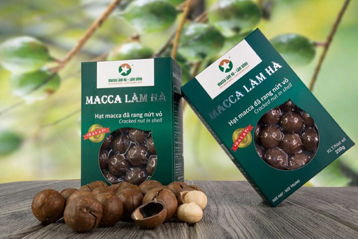 Green box macadamia 250 grams