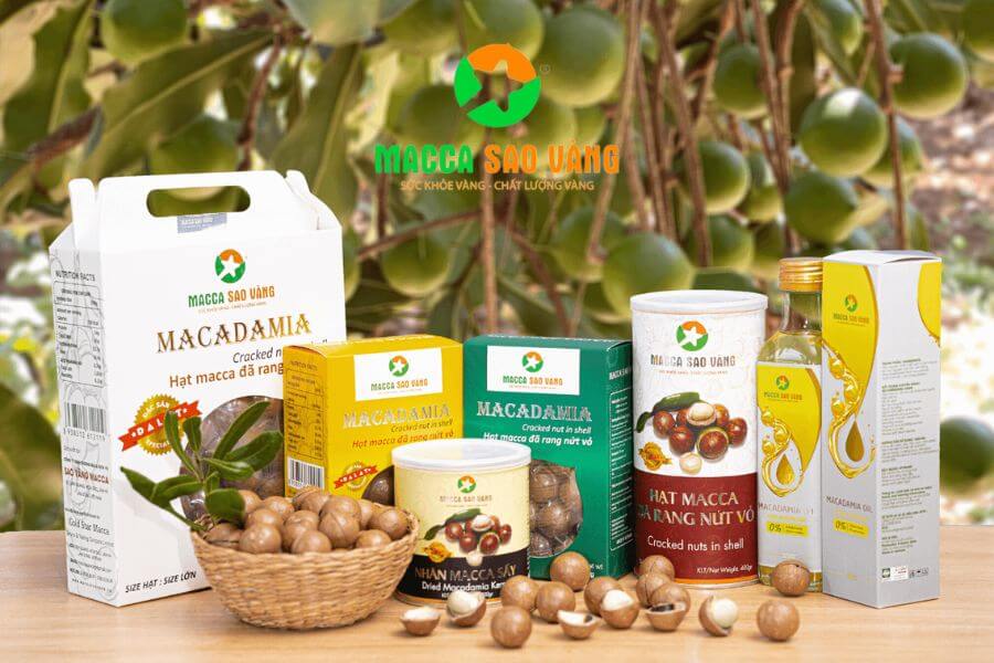 Hình 3. Món quà bằng hạt mắc ca tốt cho sức khỏe