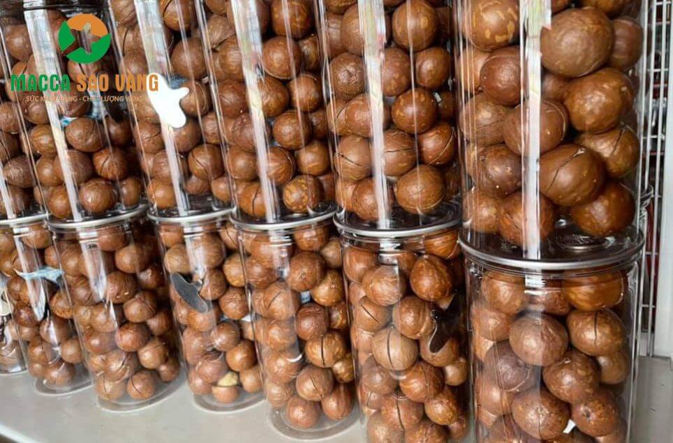 Nên mua macca được đóng gói cẩn thận